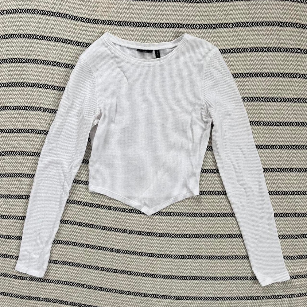 ASOS design scarf bottom crop top